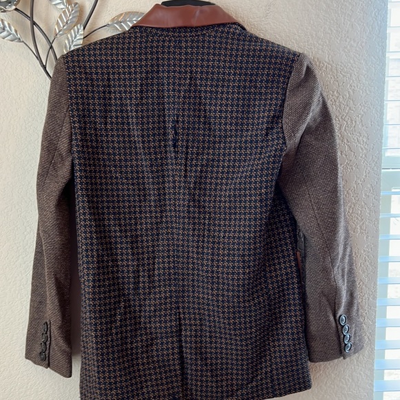 Steve Madden Kelly mixed media blazer - Picture 10 of 12